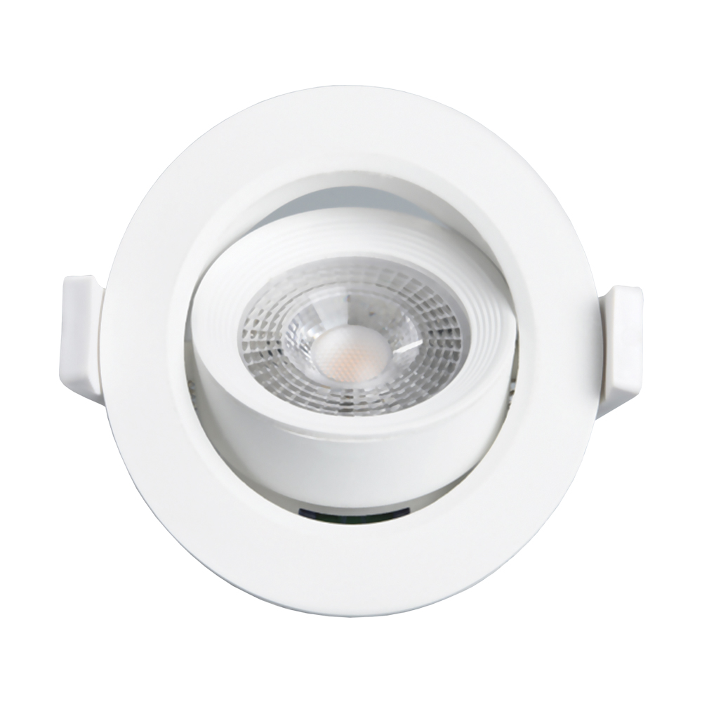 LEBRON LED-Світильник вбудований 7W 4100K 550Lm L-DL-R поворотний 12-09-07