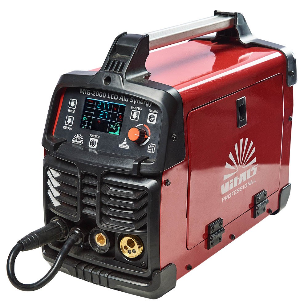 VITALS Professional MIG 2000 LCD Alu Synergy Зварювальний напівавтомат