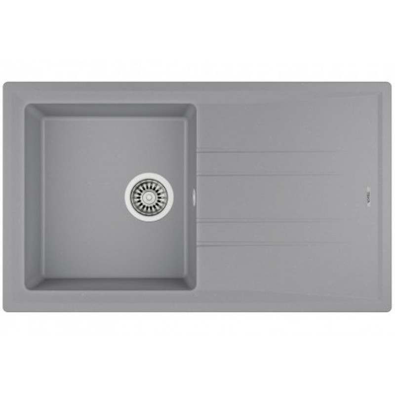 Teka Кухонная мойка STONE 50 B-TG 1B 1D (115330014)(серый металик)