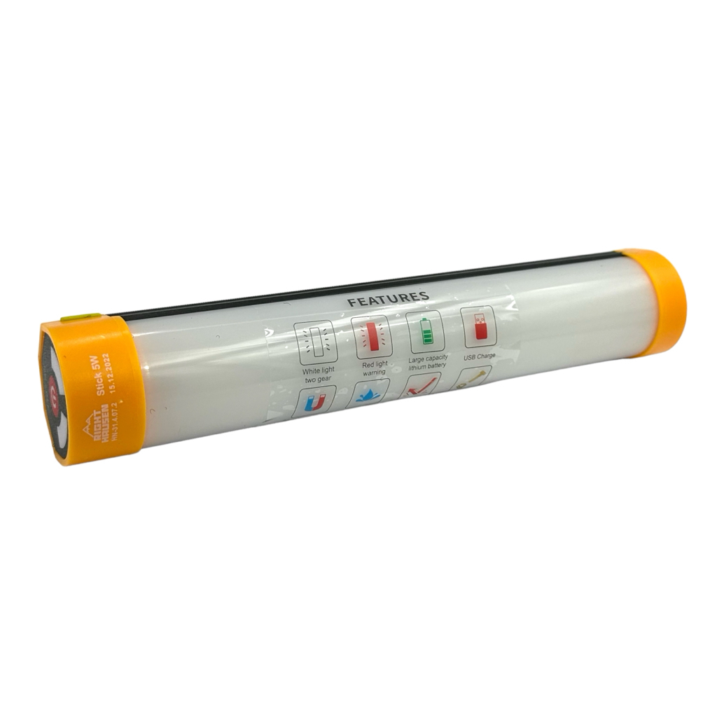 RightHausen STICK Фонарь аварийный 5W 170Lm 37*195мм. 1800mA, IP55 HN-314072