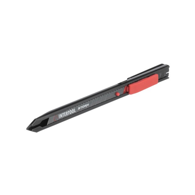 INTERTOOL STORM Нож сегментный 9мм, металлический HT-0513