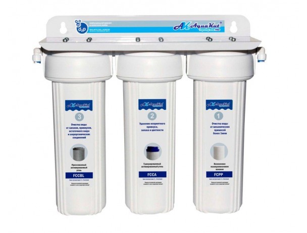 Aquakut Фильтр под мойку трехступенчатый FPR-3