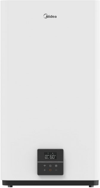 Midea PRIME Водонагрівач (бойлер) WI-FI (прямокутний) 50л., мокрий тен D50-20ED6 (W)
