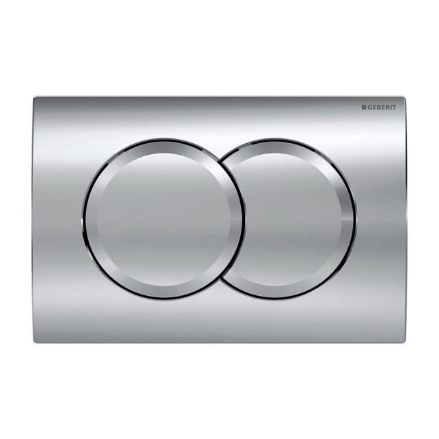 GEBERIT DELTA01 змивна клавіша, пластик, хром глянц. 115.107.21.1