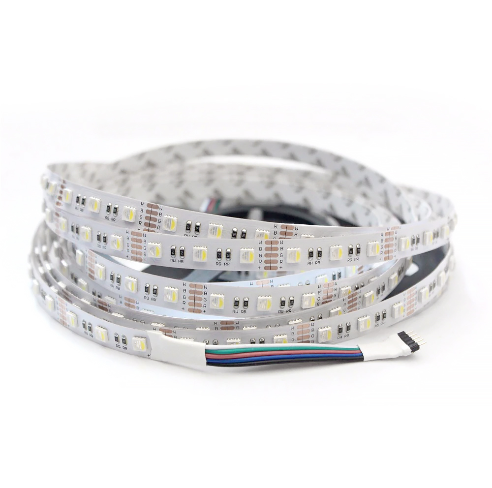 AVT LED-Стрічка SMD5050 12V 15W IP20 60LED (RGB+W) AVT-4in1-300RGB-W 5050-12V