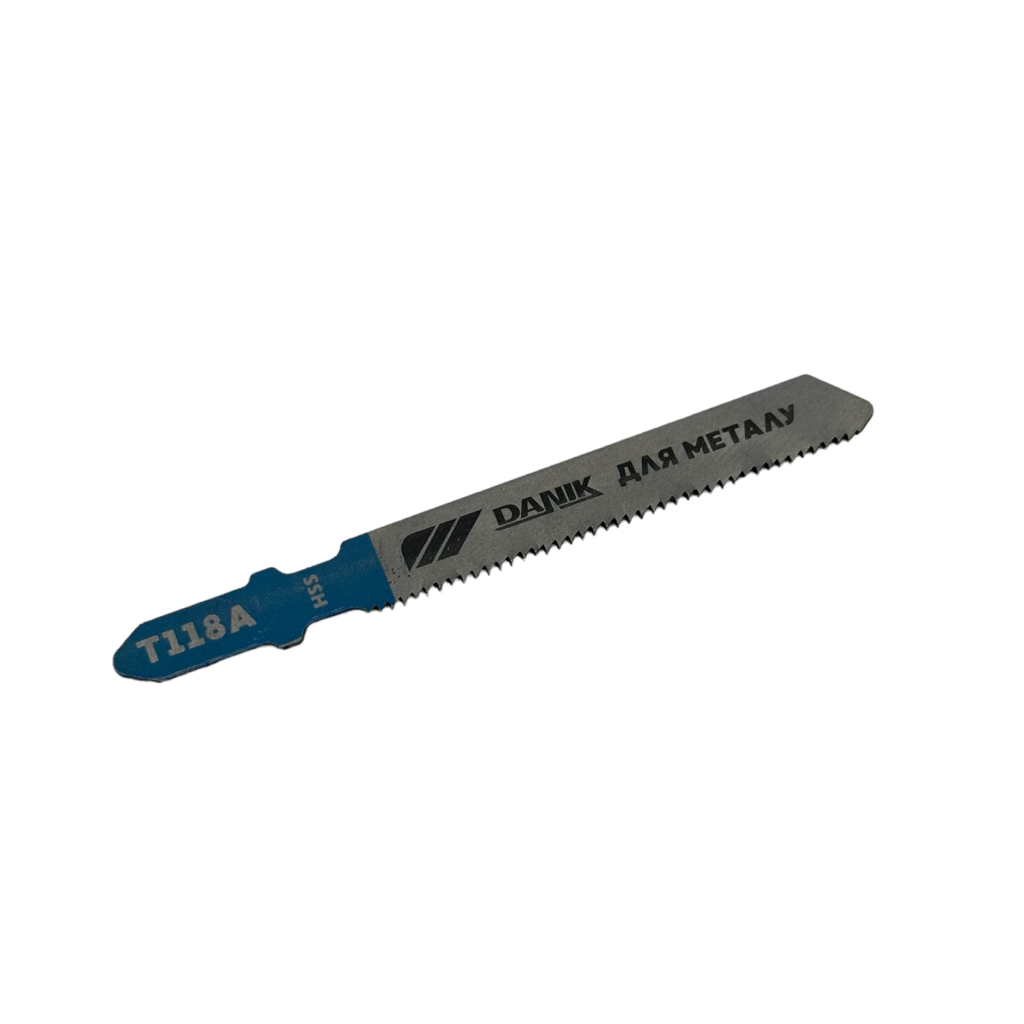 DANIK T118A Пилочка для лобзика по металу 50мм. HCS (чистий прямий різ) 029-007