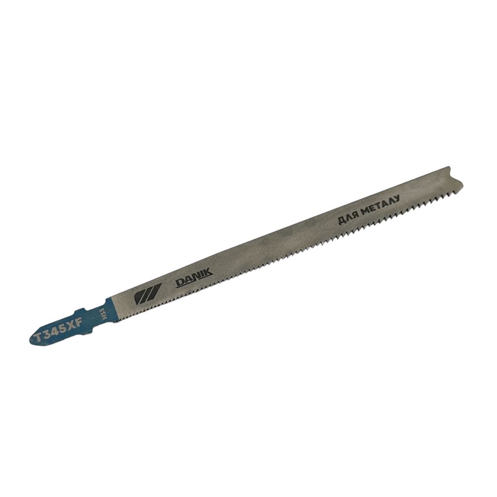DANIK T345XF Пилочка для лобзика по металу 110мм. HCS (чистий прямий різ) 029-021