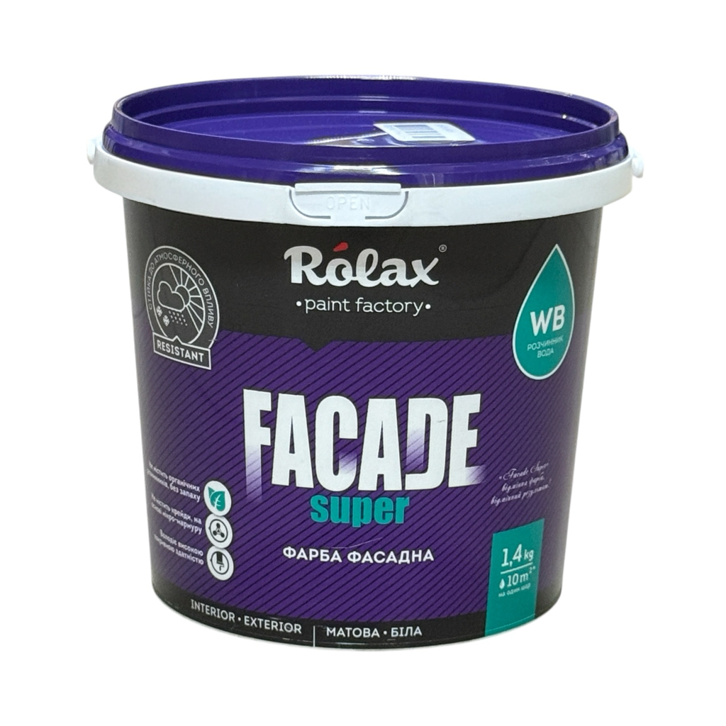 ROLAX FACADE SUPER Краска фасадная база 
