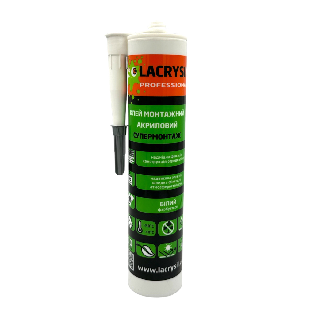 LACRYSIL Клей монтажний акриловий 