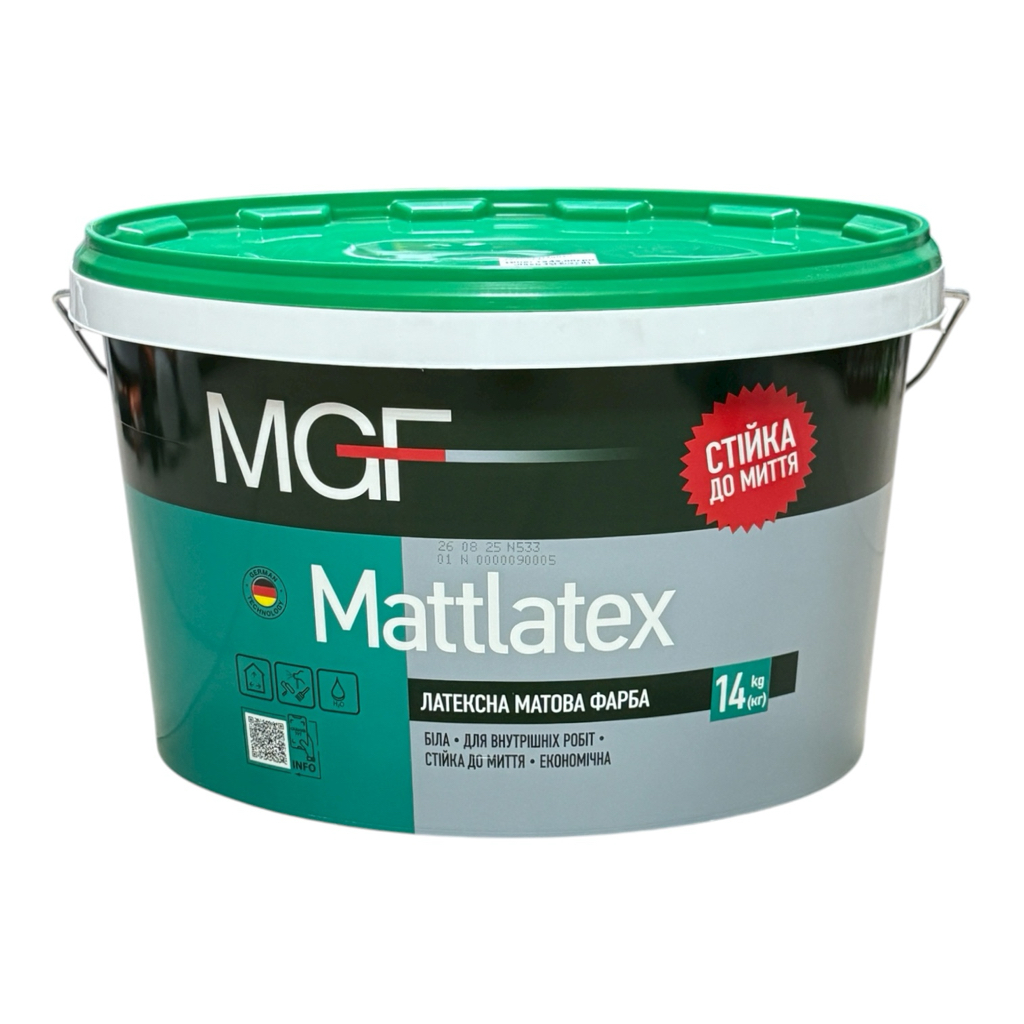 MGF MATTLATEX Фарба для внутрішніх робіт 14кг.