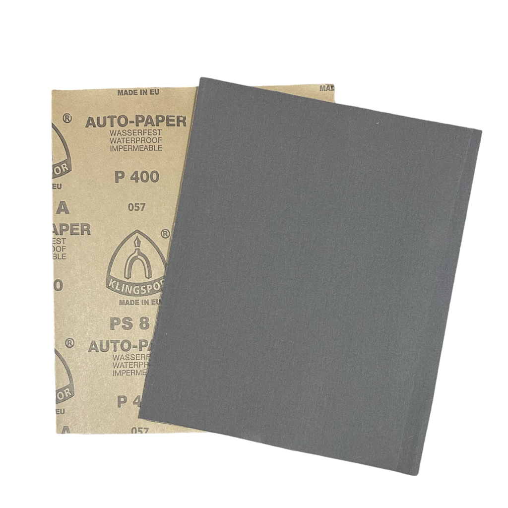 KLINGSPOR Наждачний папір листовий 230*280мм. P400 Aqua PS8A