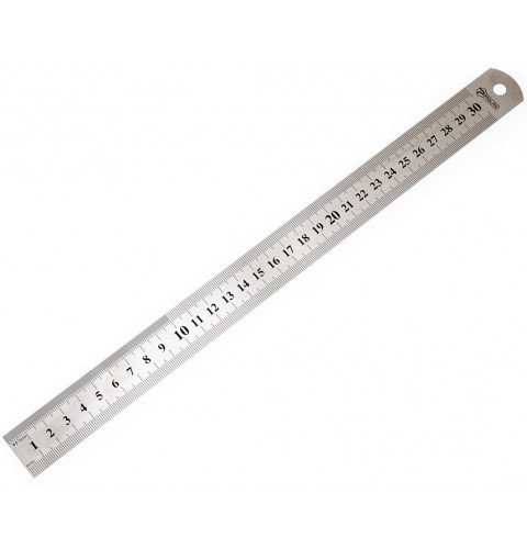POLAX Лінійка будівельна 30см. 38-010