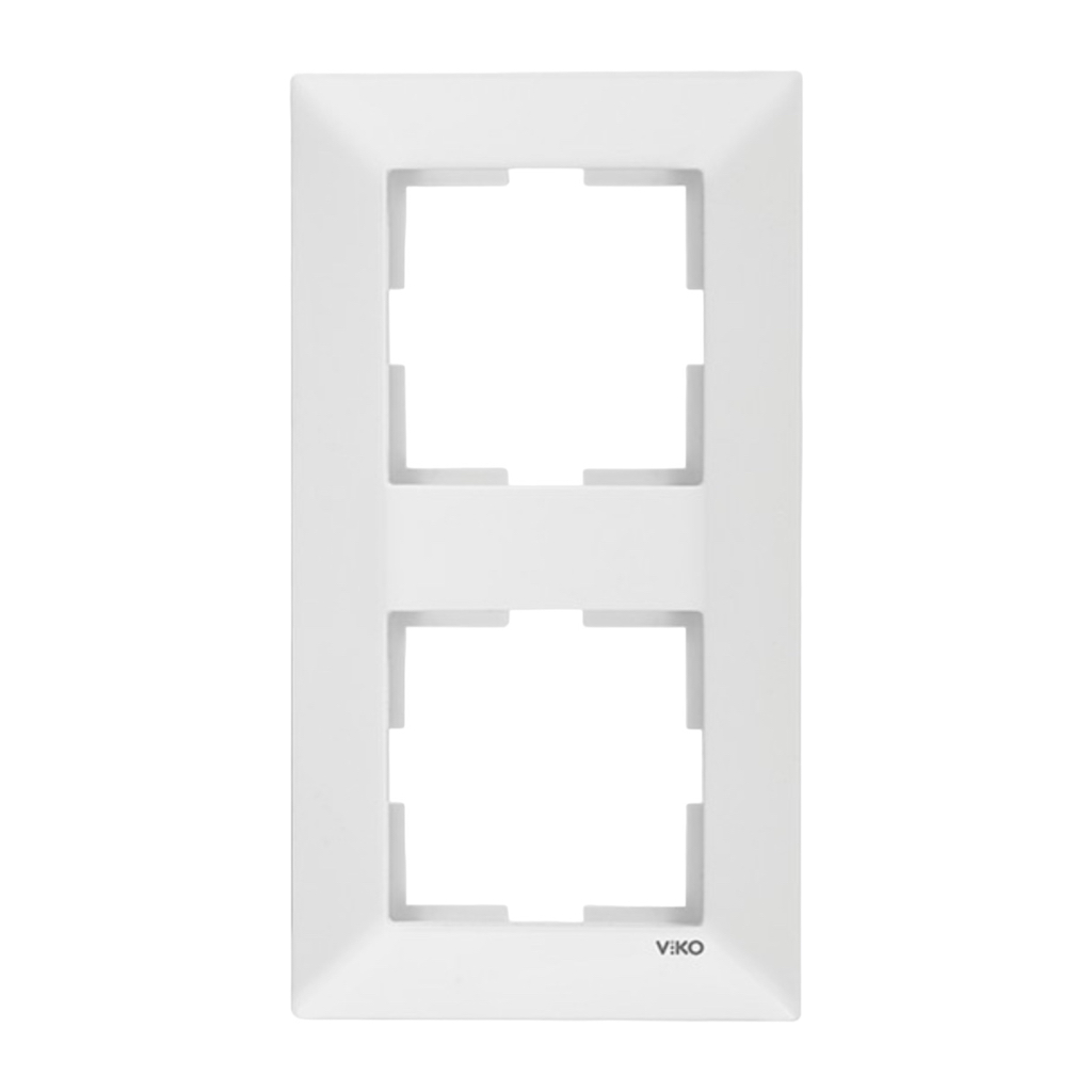 VIKO MERIDIAN Рамка вертикальная 2-я (белая) 90979022-WH
