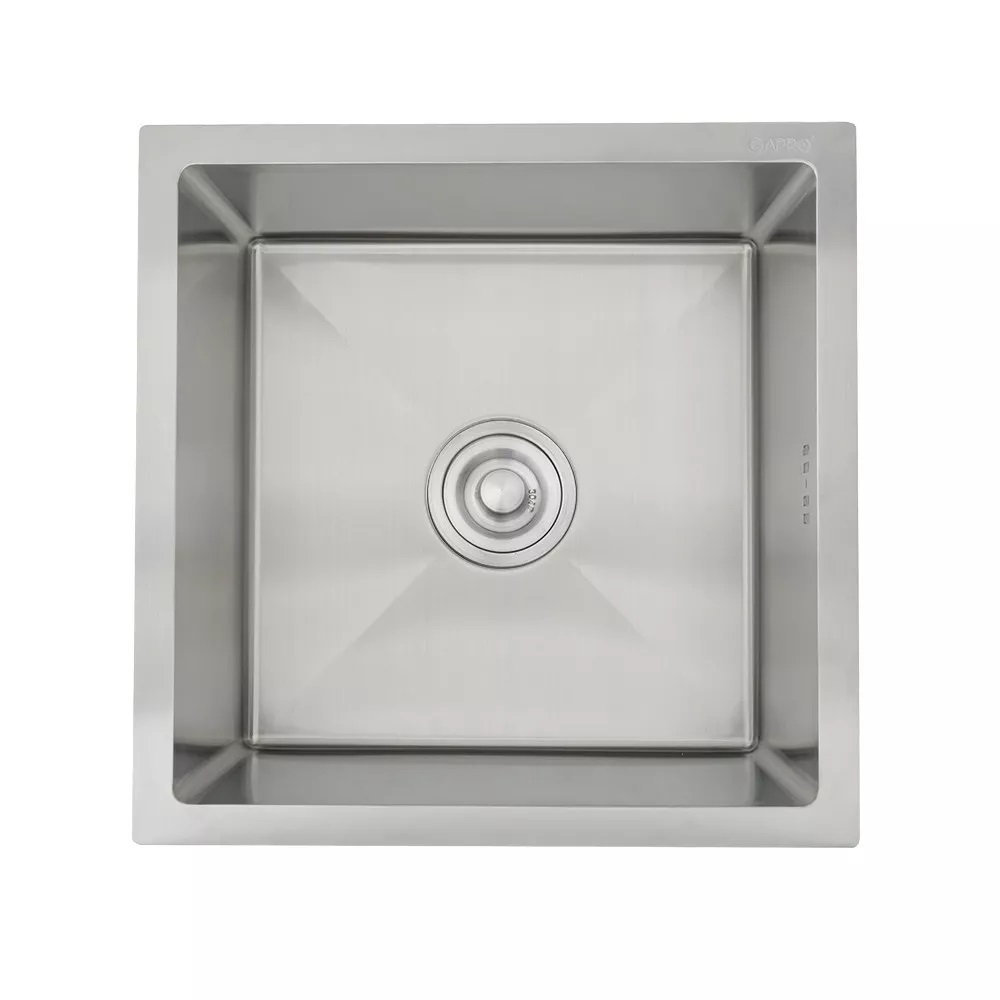GAPPO GS4444 Кухонна мийка інтегрована 440x440мм.(нержавіюча сталь 0,8мм.)