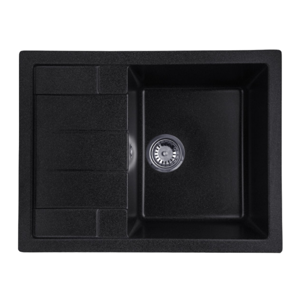 KRONER KRP Komposit GRB-6550 Мойка гранитная 645*495мм. (графит)