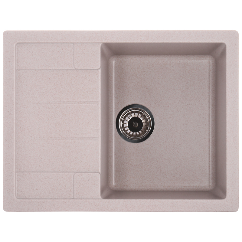 ZERIX ZS-6550S-06 Мойка гранитная 650*500мм. (бежевая)