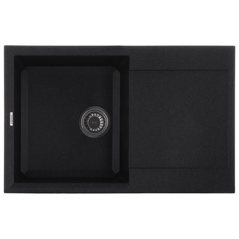 ZERIX ZS-7950S-13 Мийка гранітна 790*500мм. (графітова)