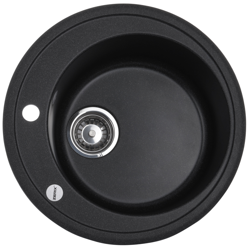ZERIX ZS-510R-13 Мийка гранітна 510мм. (графітова)