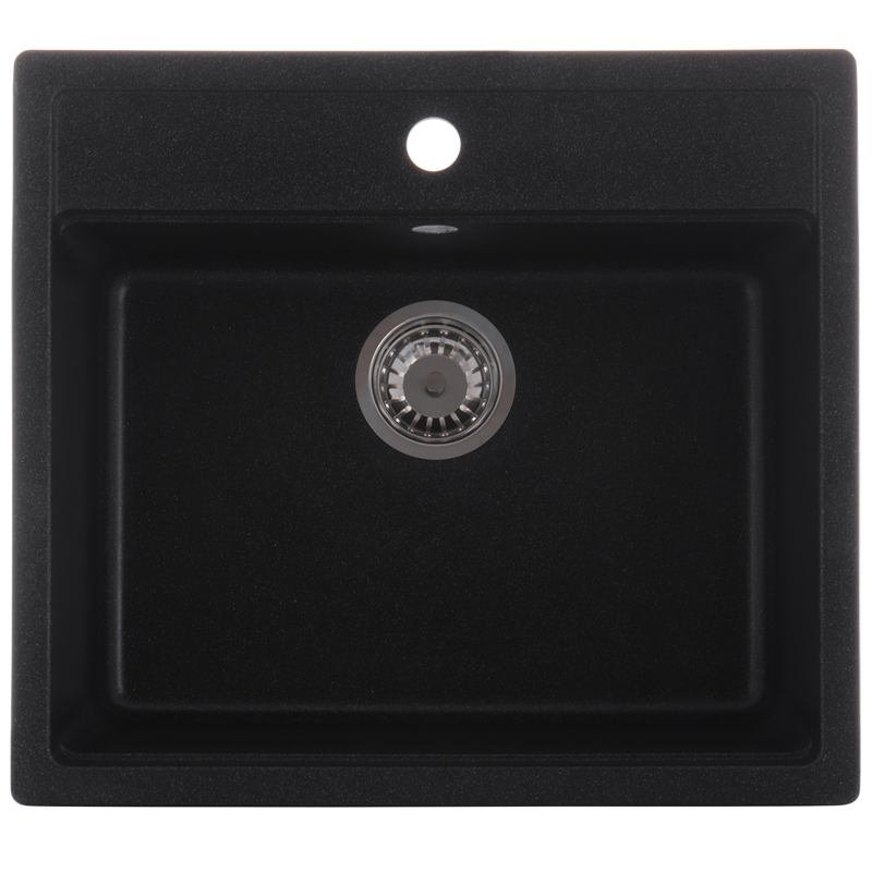 ZERIX ZS-5751S-13 Мойка гранитная 570*510мм. (графитовая)