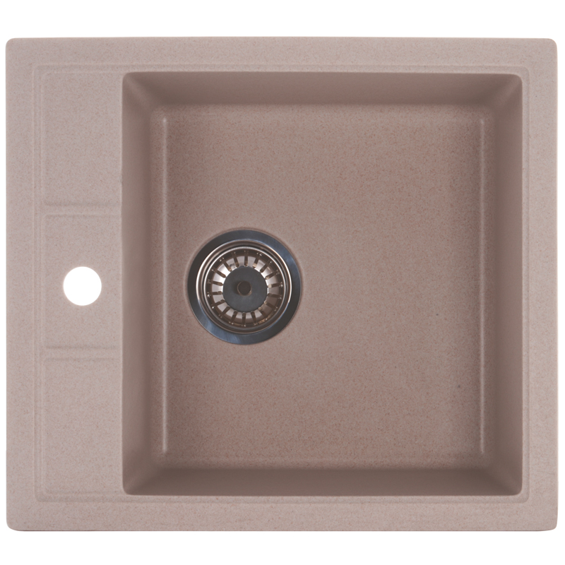 ZERIX ZS-4651S-06 Мойка гранитная 460*515мм. (бежевая)