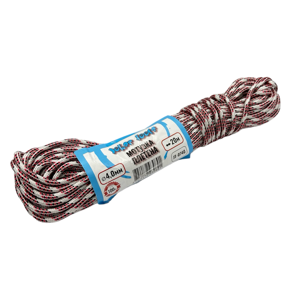 Joker Tools Шнур будівельний плетений Ø4мм., довжина 20м. JT-0740