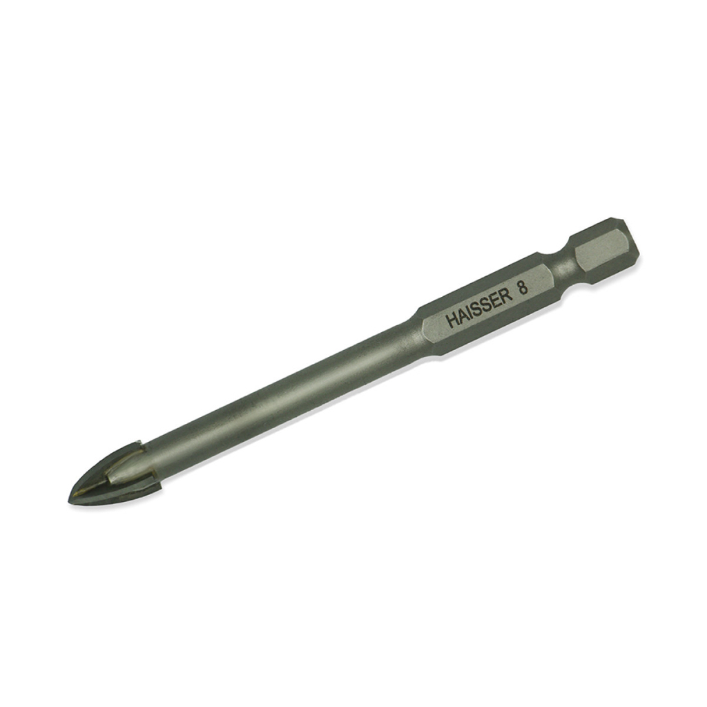 Haisser CROSS HEAD Свердло по кахелю та склу Ø8мм. 2713308