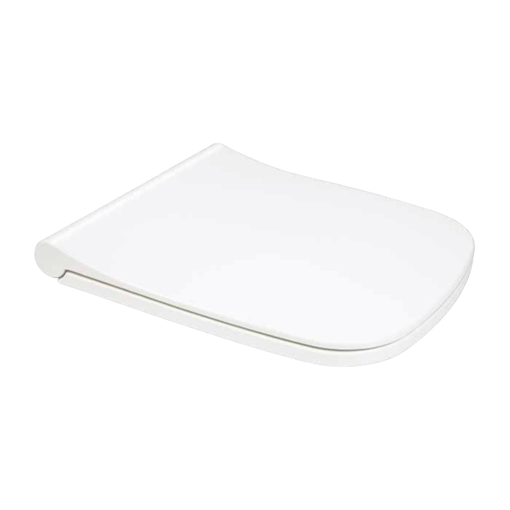 NKP LENTO Сидіння для унітазу з кришкою Soft Close дюропласт 37*49*39см. 0405