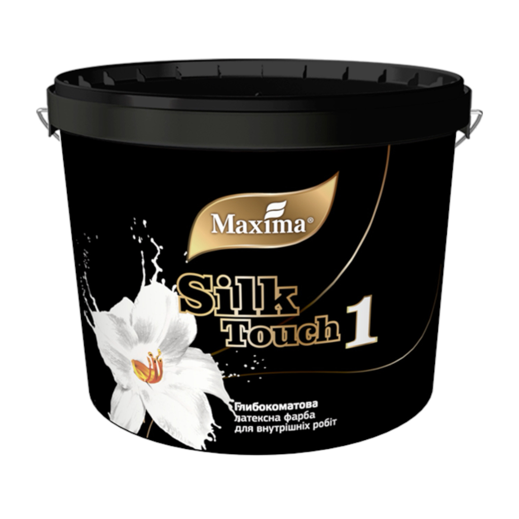 Maxima Silk Touch 1 Фарба  латексна 1,2кг. (глибоко матова)