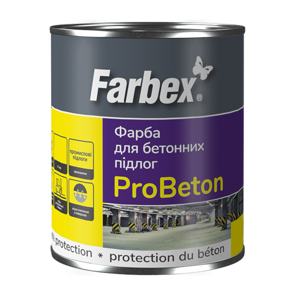Farbex ProBeton Фарба для бетонних підлог 2,8кг. (СІРА)