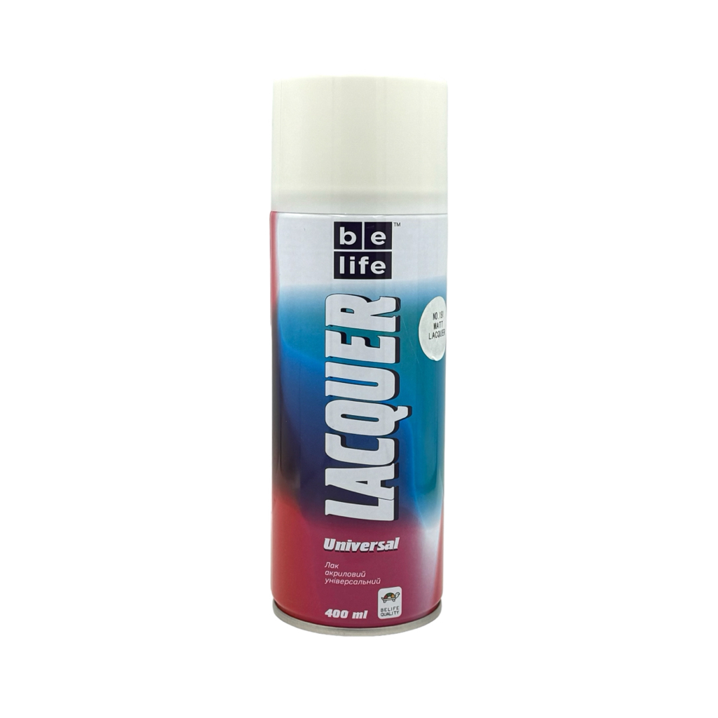 BeLife Paint Universal Лак аерозольний універсальний №191 (матовий) 400 мл.