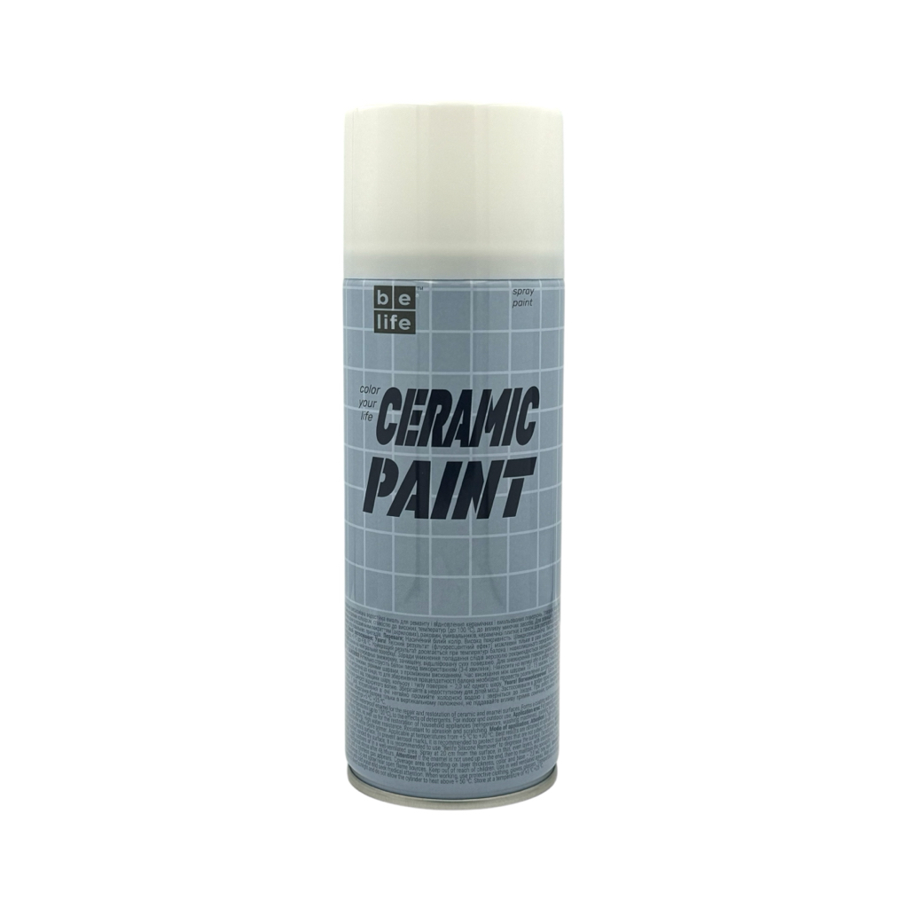 BeLife Paint for Ceramic  Фарба аерозольна для ванни (біла) 400 мл.