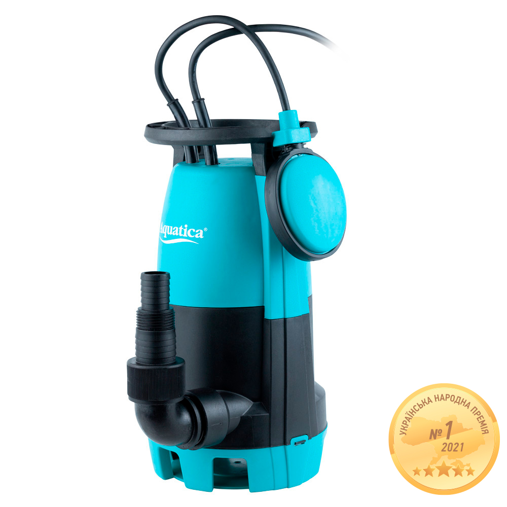 AQUATICA Насос дренажний садовий 3в1 0.5кВт Hmax 6.1м Qmax 210л/хв 773133