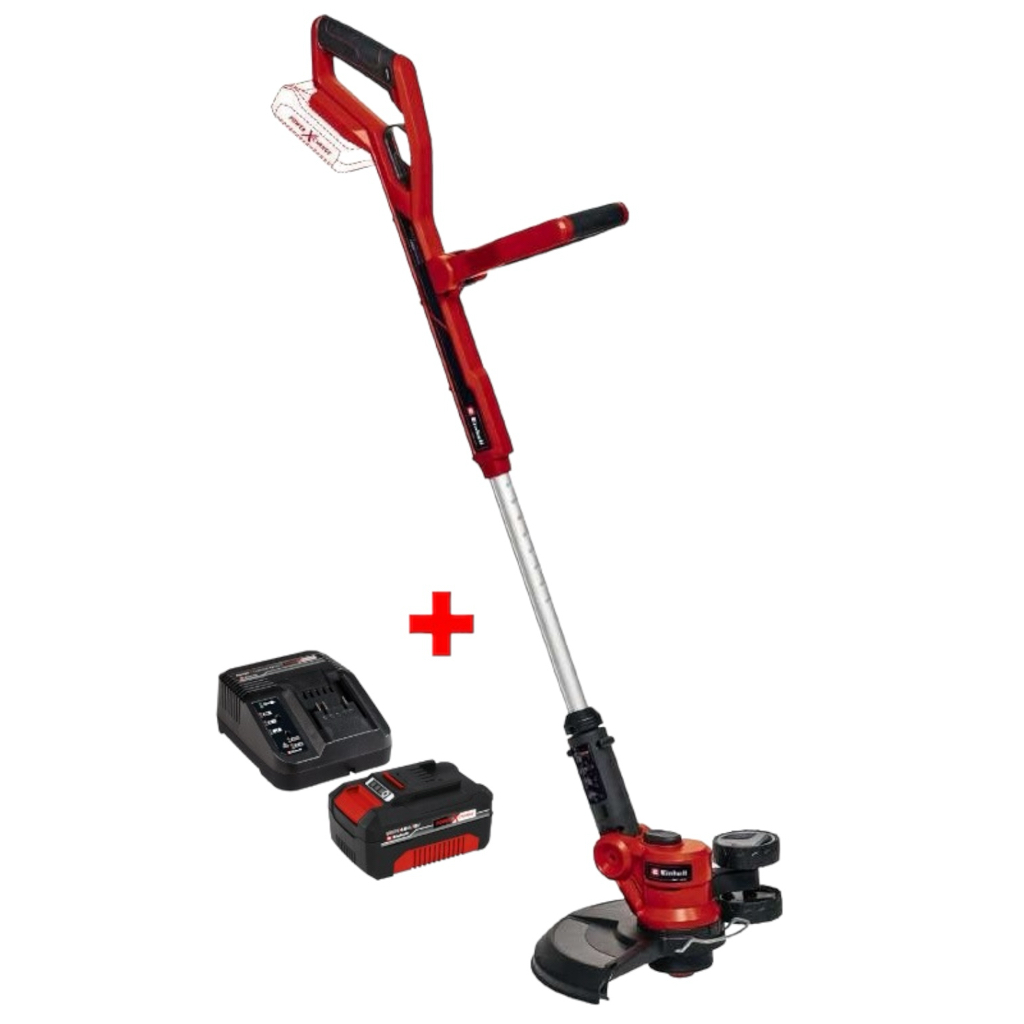 Einhell Триммер аккумуляторный GE-CT 18/30 Li - Solo + ЗП и АКБ 18V 4,0 Ah 3411250, 4512042