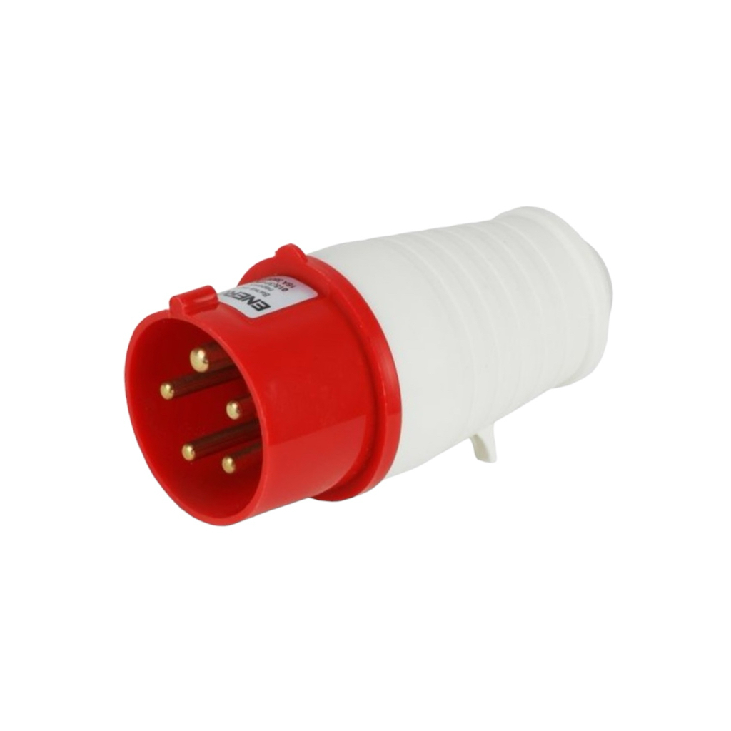 ENERGIO Вилка силова переносна 380V 16A IP44 015(3P+PE+N) IC-015