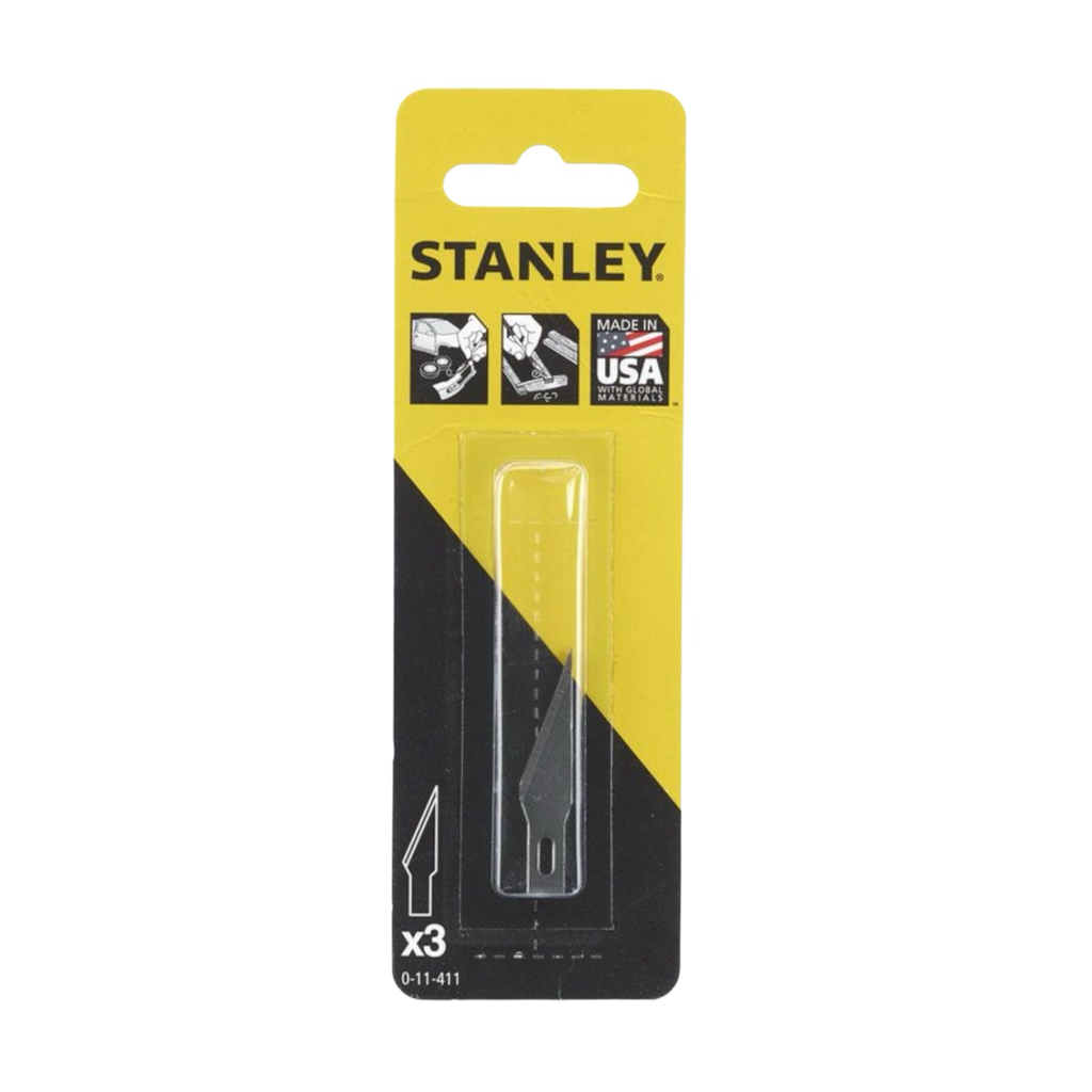 STANLEY Комплект лез сегментних 45мм (уп./3 шт.) 0-11-411