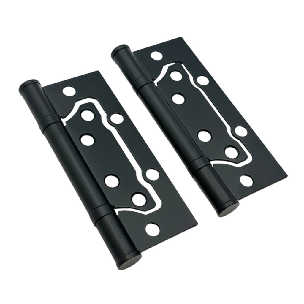 KEDR Завіса дверна FLUSH 100*63*2,0mm-2BB-Black mat (чорний мат) (2шт.)
