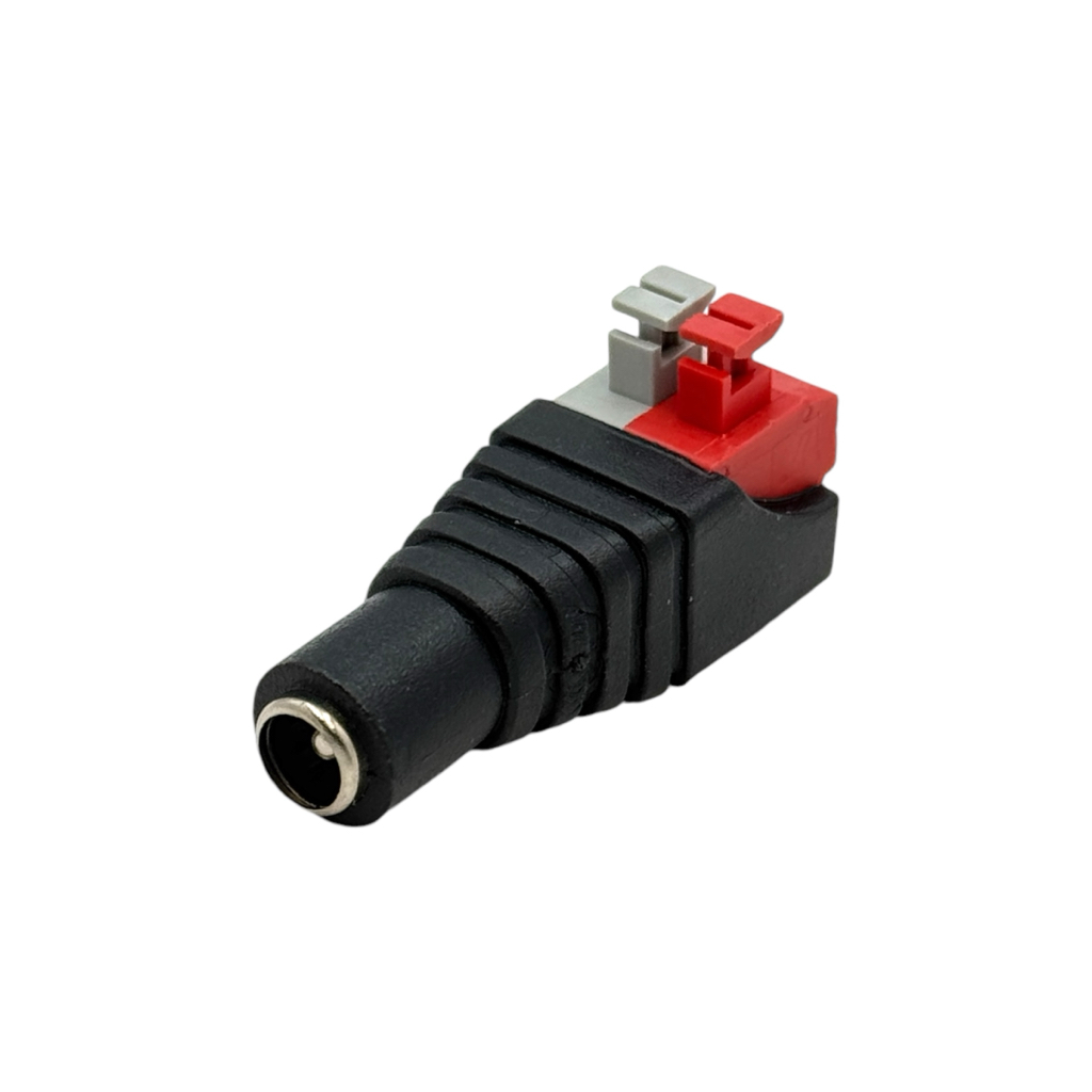 Гніздо живлення DC Power jack 2.1×5.5мм. (під затиск)