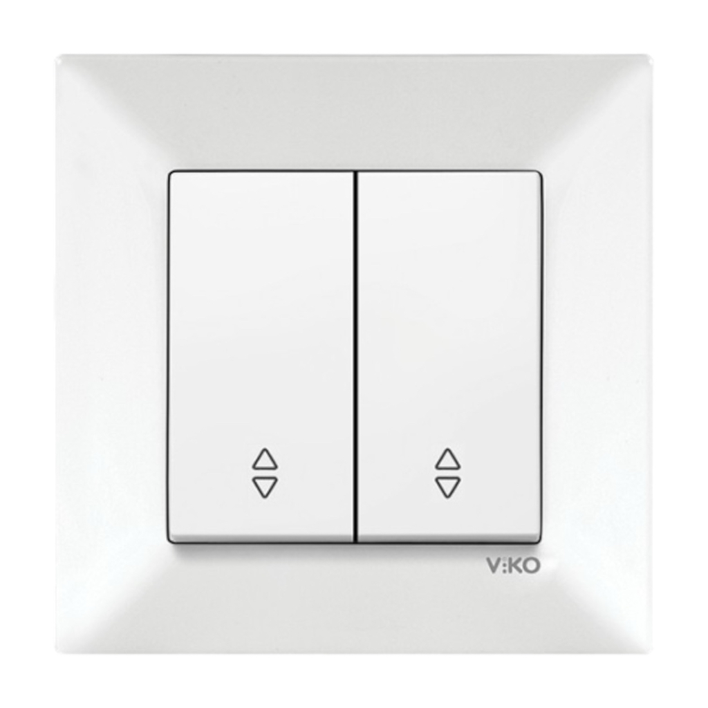 VIKO MERIDIAN Вимикач внутрішній 2-й прохідний (білий) 90970017-WH