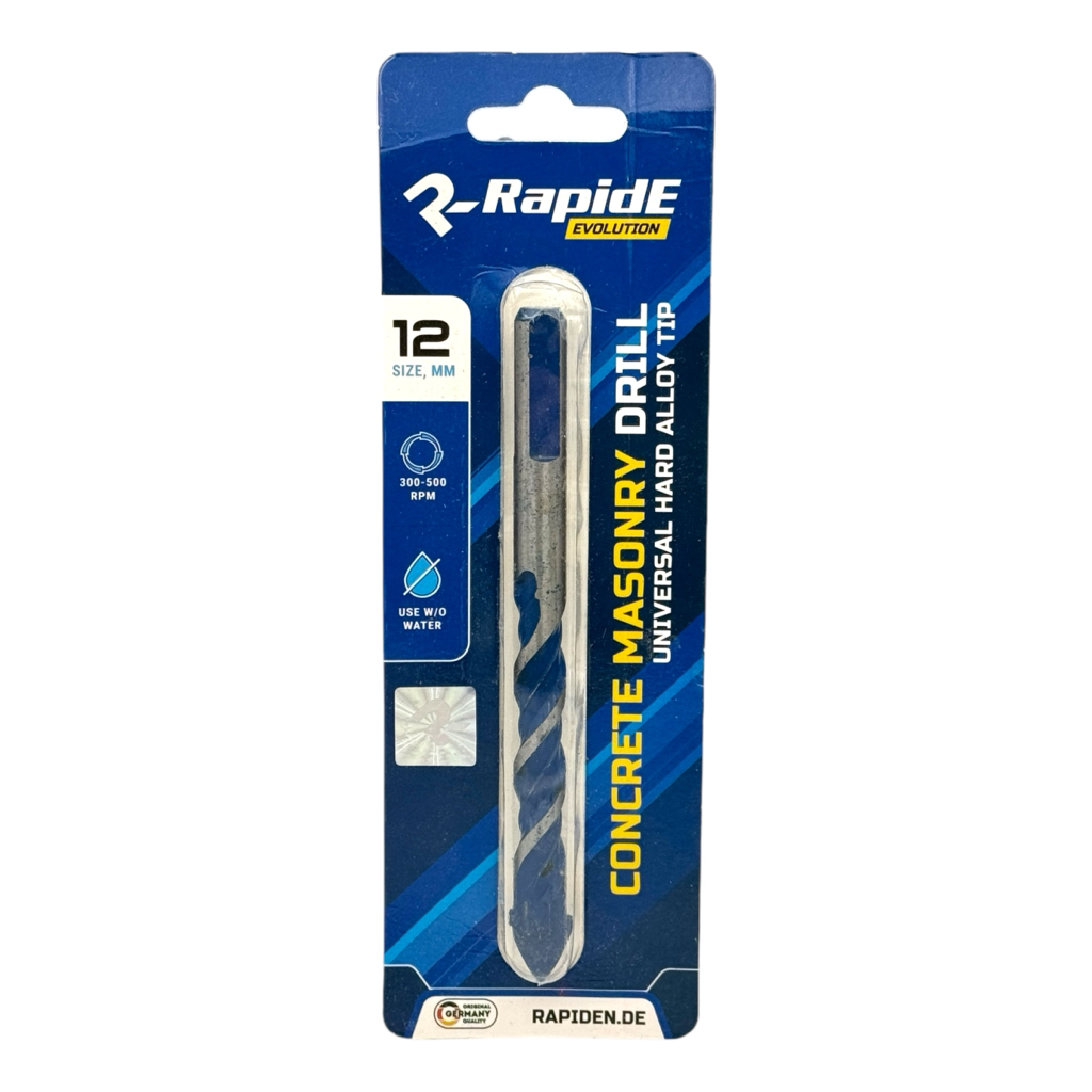 RAPIDE Evolution Сверло универсальное Ø12*125мм.