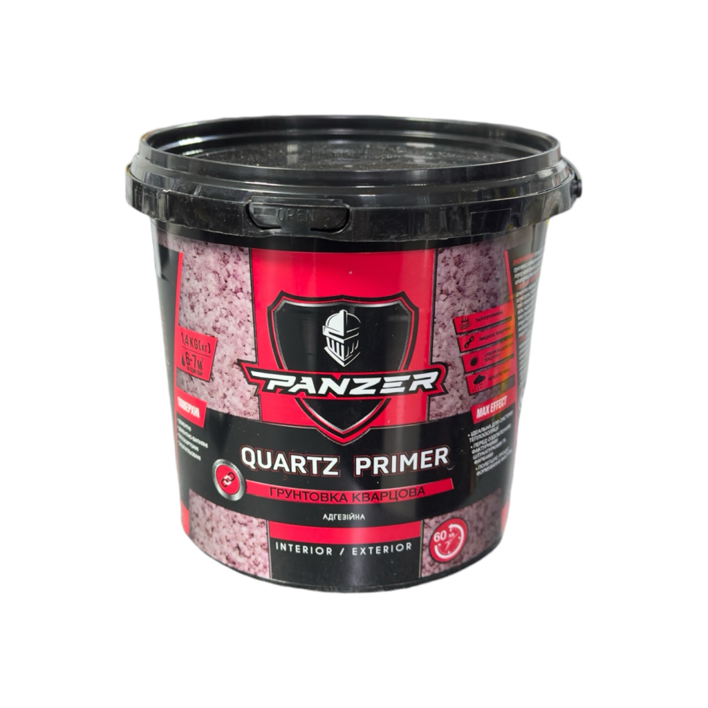 PANZER QUARTZ PRIMER  Фарба-грунт адгезійна 1.4кг.