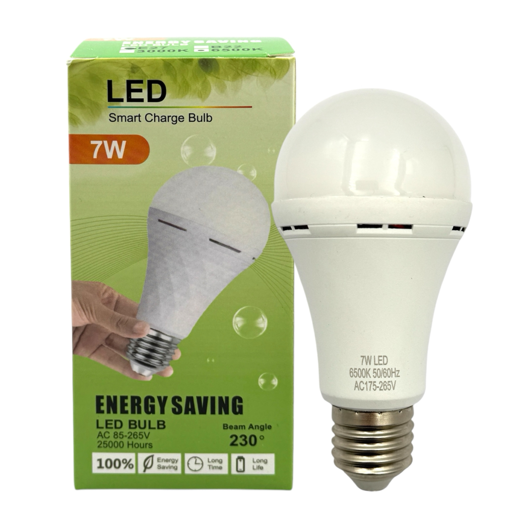LED-Лампа акумуляторна 7W E27 6500K A60