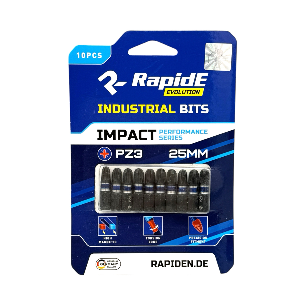 RAPIDE IMPACT Біта PZ3 25мм. (уп./10шт.)