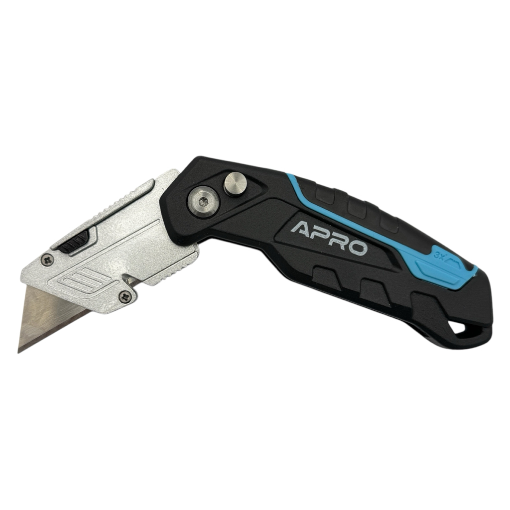 APRO TS-19 Ніж будівельний ТРАПЕЦІЯ металевий 400250