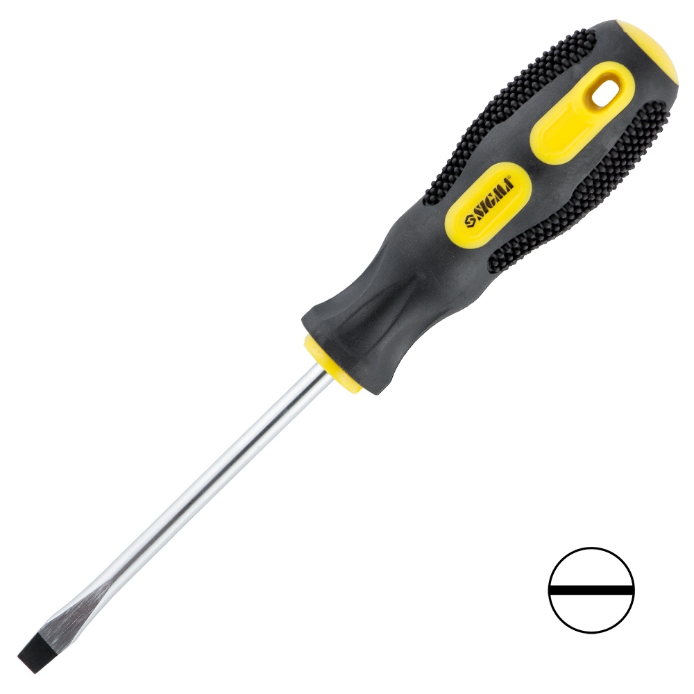 SIGMA Викрутка шліцева SL6*100мм. 4006381