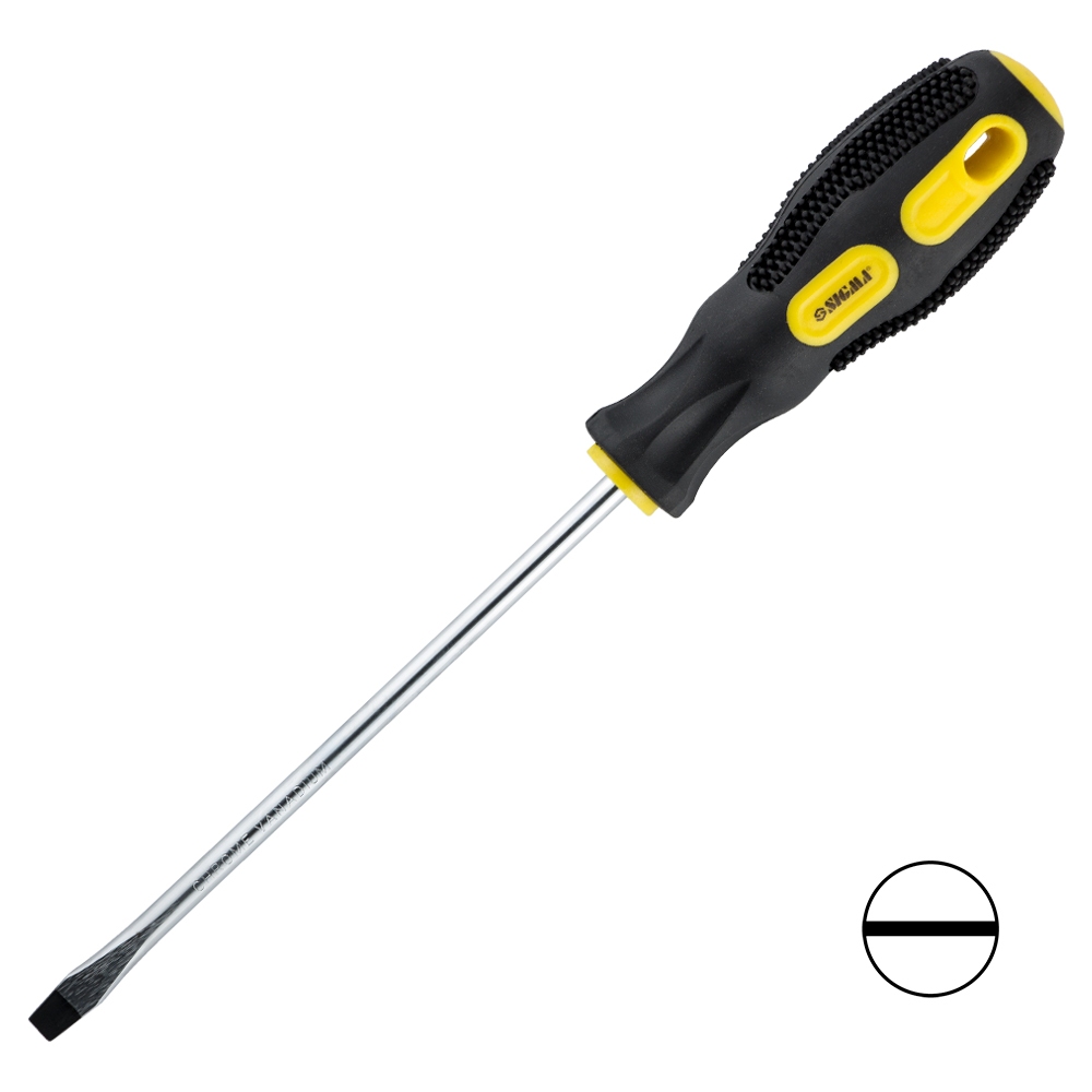 SIGMA Викрутка шліцева SL6*150мм. 4006401