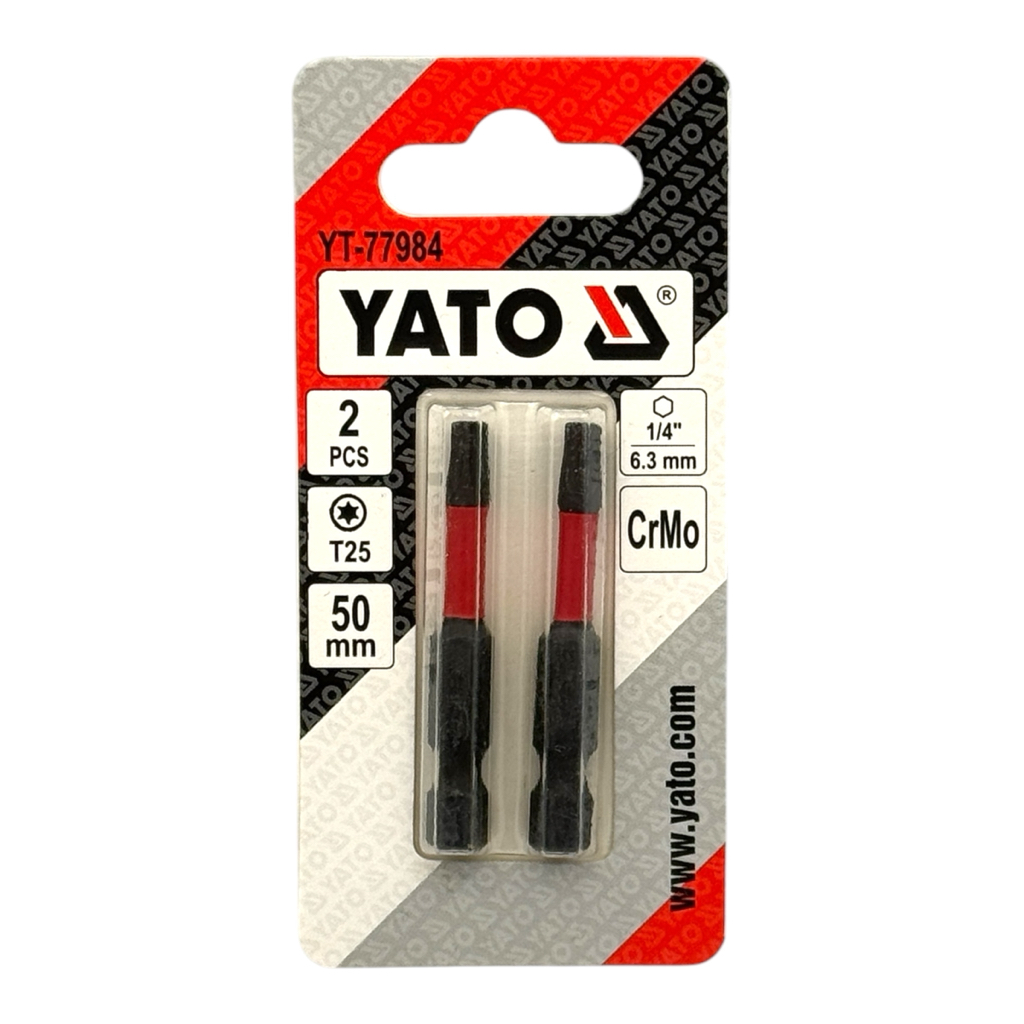 YATO Бита T25 50мм. (2шт.) YT-77984