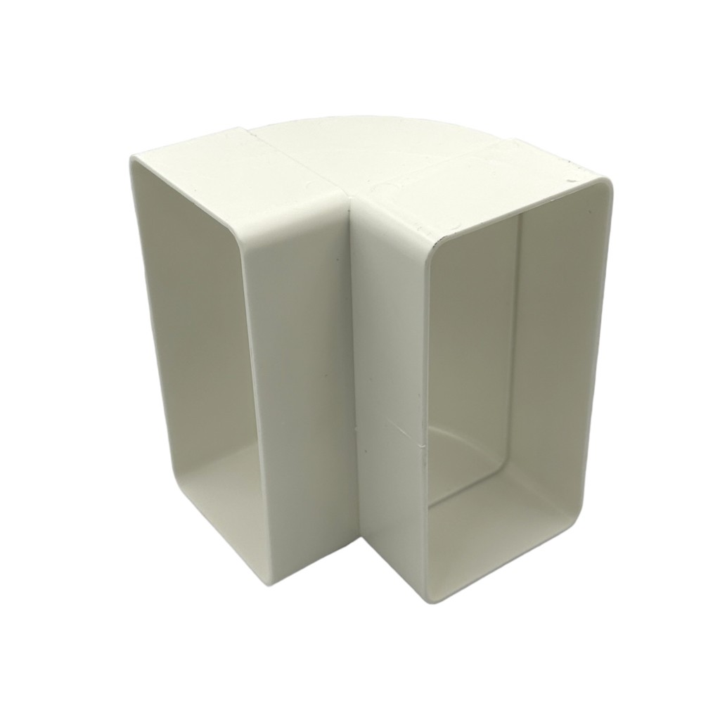 MiniMax Угол вертикальный 90° для плоских каналов, 60*120мм. 606005
