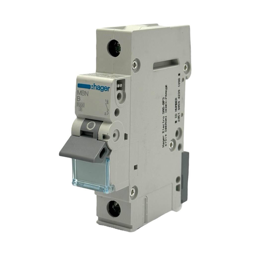 Hager Автоматичний вимикач 1P 50A «B» 6kA MBN150