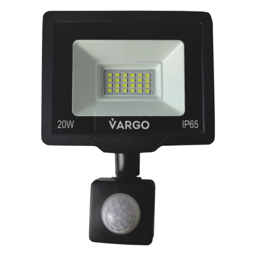 VARGO LED-прожектор с датчиком движения 220V 20W 6500K 3600Lm 330320