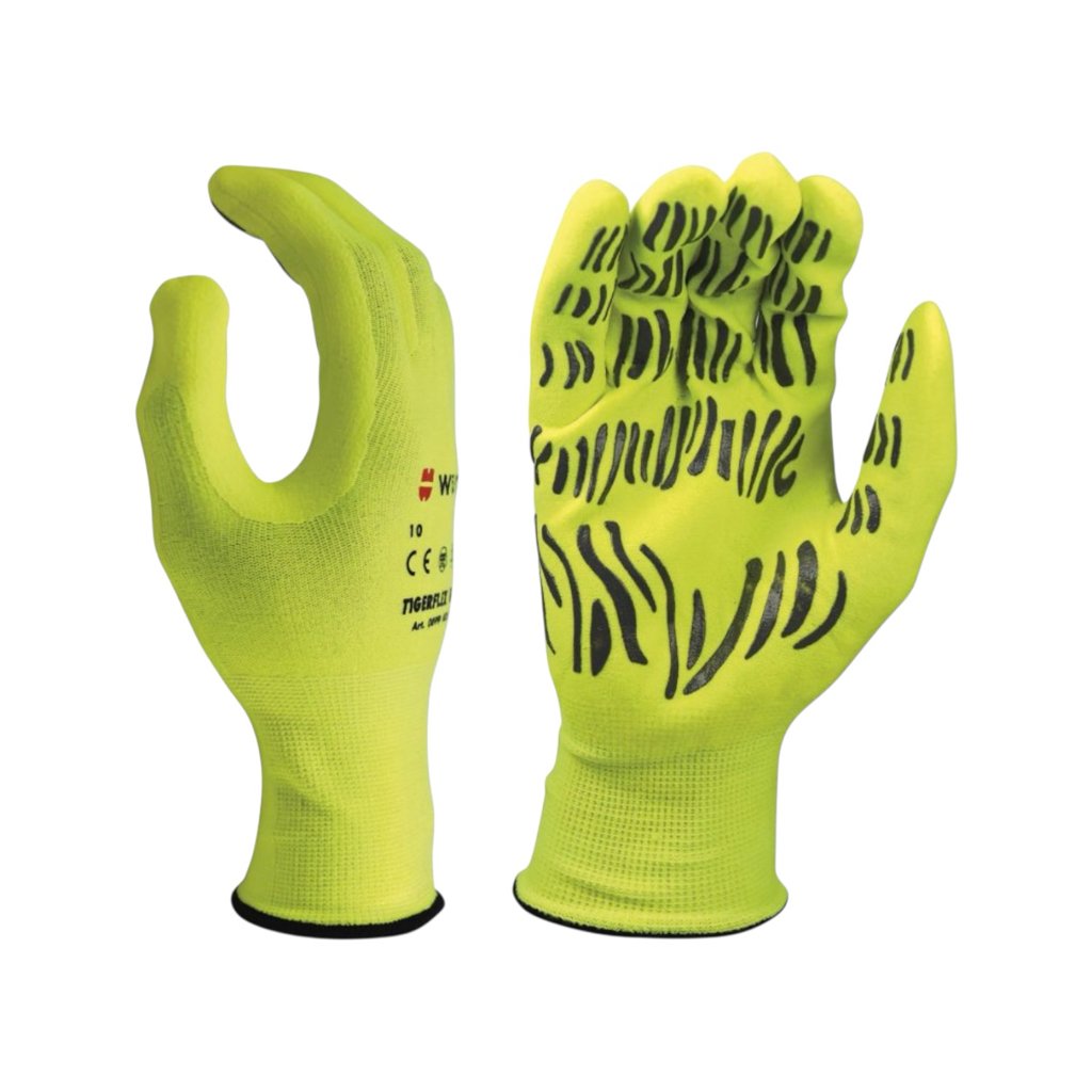 WURTH Рукавички захисні TIGERFLEX HI-LITE поліестр, покриття нітрил (10) 0899403090